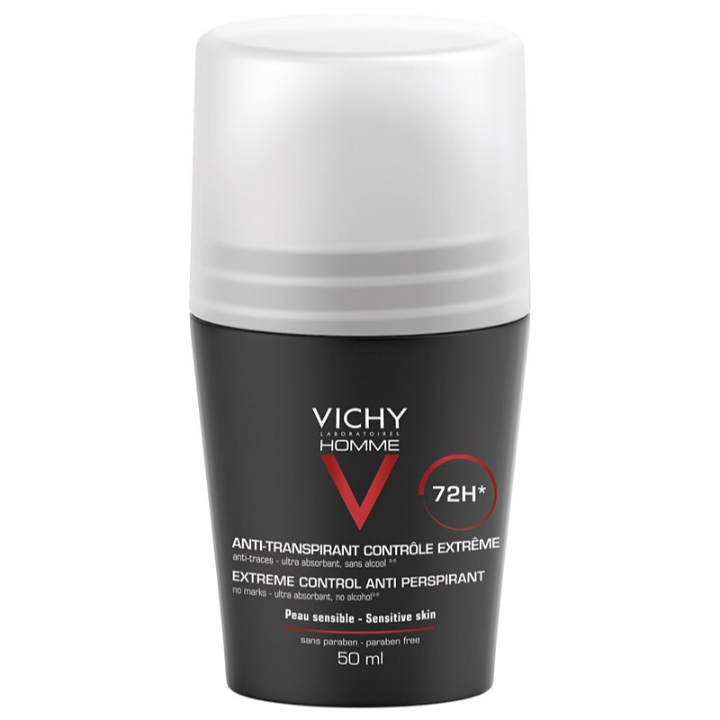 Vichy Homme Deodorant рол- он против изпотяване срещу силно изпотяване 72h 50 мл.
