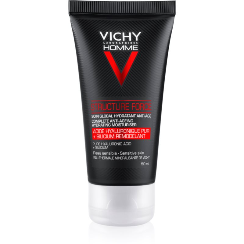 Vichy Homme Structure Force Стягащ крем против бръчки с хиалуронова киселина 50 мл.