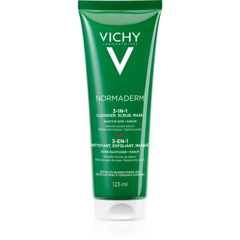 Vichy Normaderm почистваща грижа за мазна и проблемна кожа 125 мл.