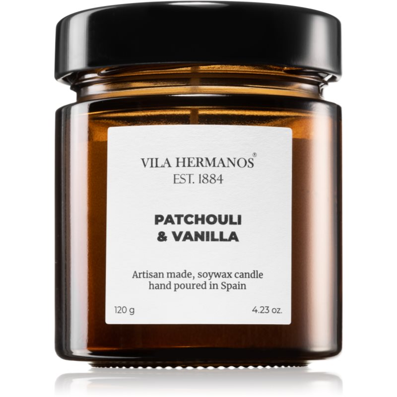 Vila Hermanos Apothecary Patchouli & Vanilla ароматна свещ 120 гр.