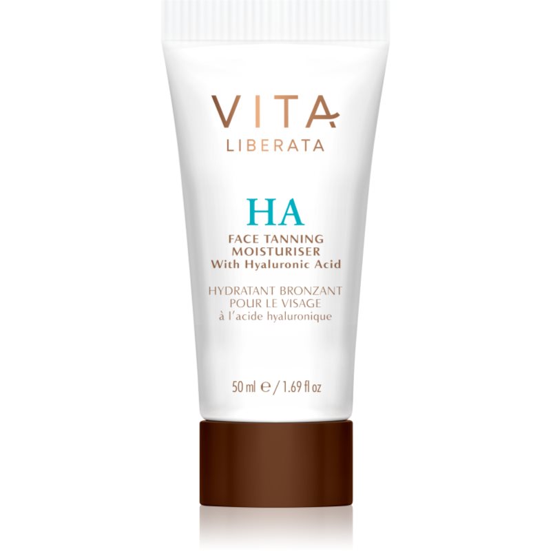Vita Liberata Face Tanning Moisturiser with Hyaluronic Acid хидратиращ крем за лице с автобронзиращ ефект 50 мл.