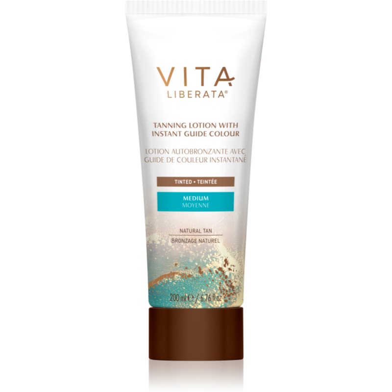 Vita Liberata Tinted Tanning Lotion автобронзант мляко за тяло цвят Medium 200 мл.