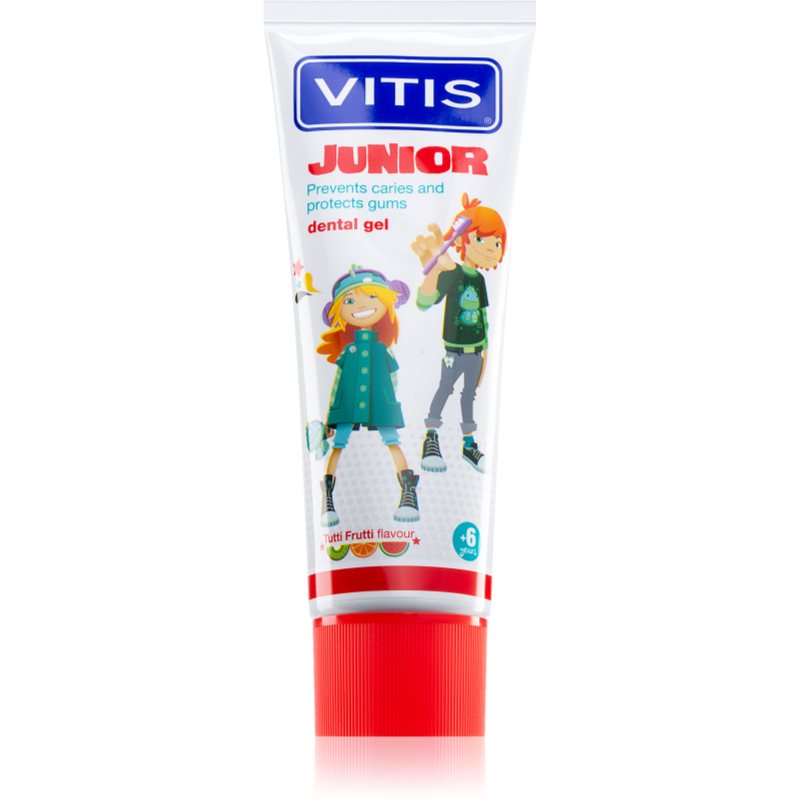 Vitis Junior детски гел за зъби 6+ 75 мл.