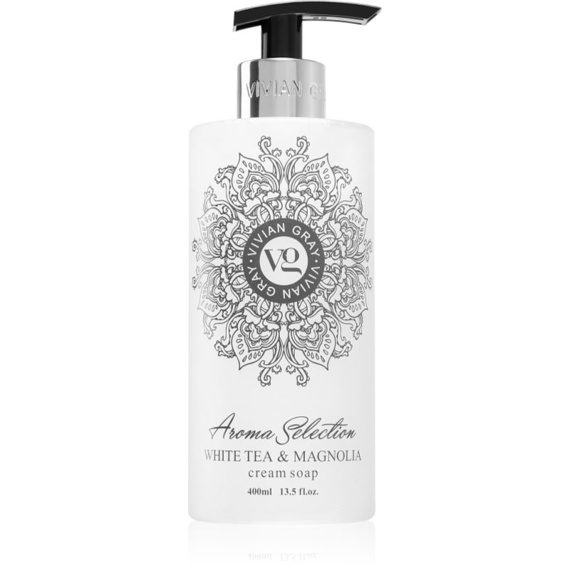 Vivian Gray Aroma Selection White Tea & Magnolia кремообразен течен сапун 400 мл.