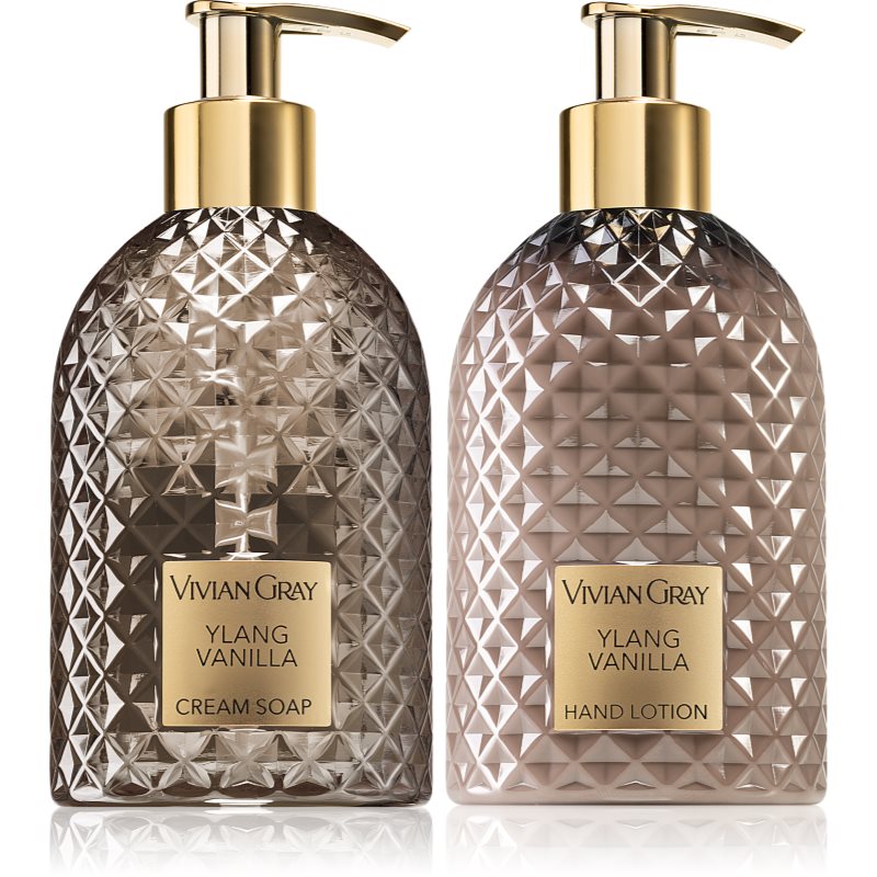 Vivian Gray Gemstone Ylang & Vanilla подаръчен комплект с хидратиращ ефект