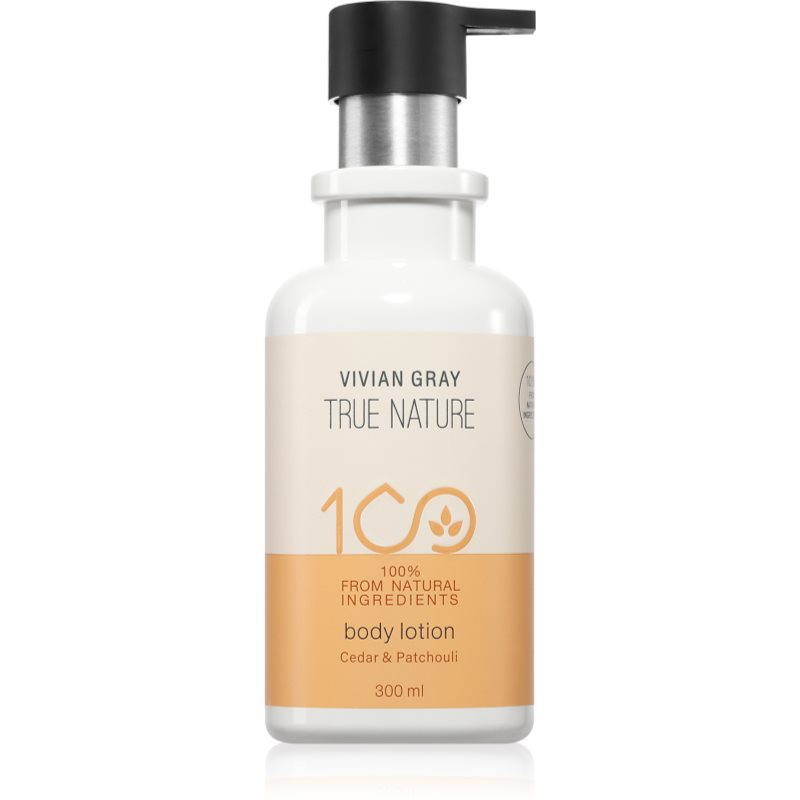 Vivian Gray True Nature Cedar & Patchouli подхранващ лосион за тяло 300 мл.