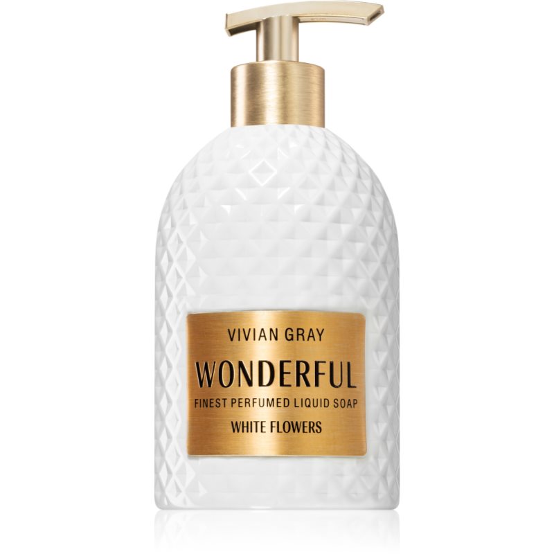 Vivian Gray Wonderful White Flowers луксозен течен сапун за ръце 500 мл.