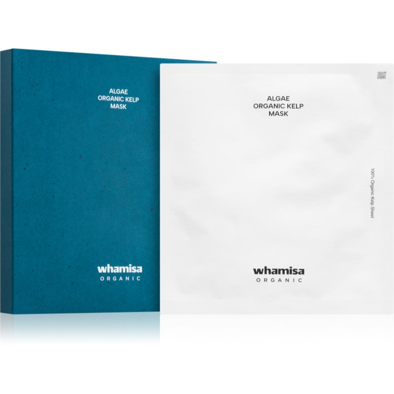 WHAMISA Algae Organic Kelp Mask дълбоко регенерираща маска с морски водорасли 5 бр.