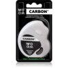 WOOM Carbon+ Dental Floss восъчен конец за зъби черна 30 м