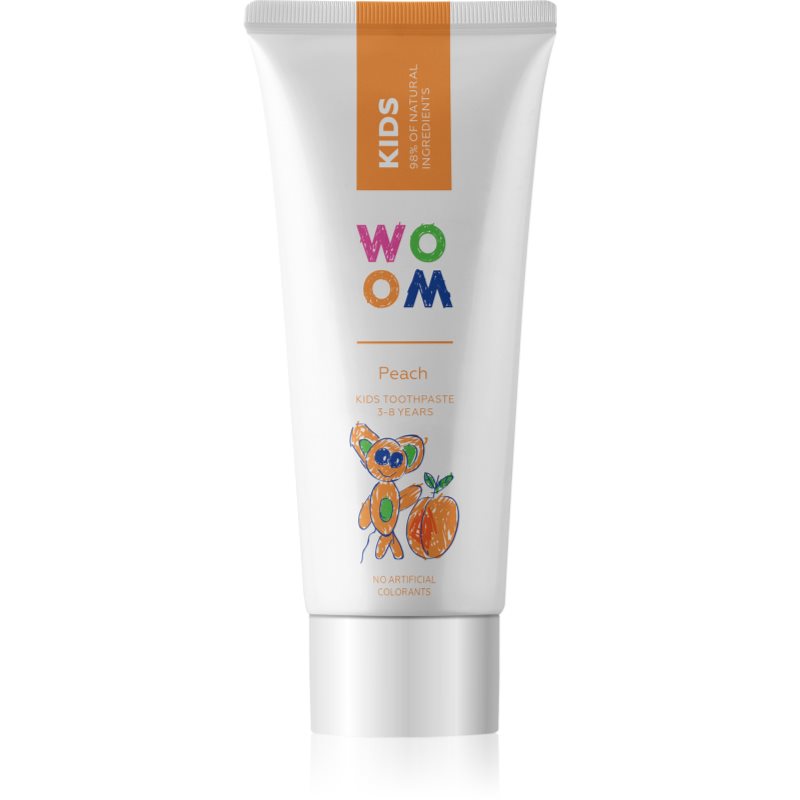 WOOM Kids Peach детска паста за зъби 50 мл. на ниска цена