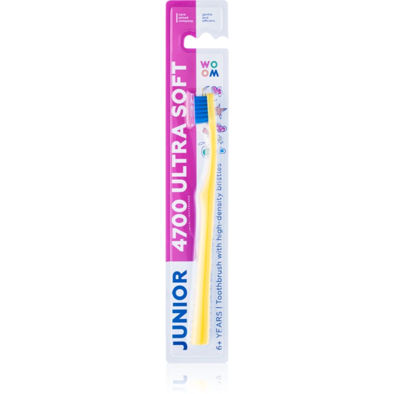 WOOM Toothbrush Junior 4700 Ultra Soft четка за зъби за деца от 6 години ултра софт 1 бр.