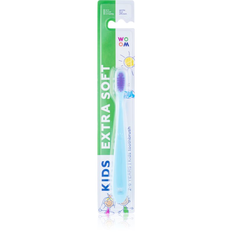 WOOM Toothbrush Kids Extra Soft четка за зъби за деца много мека 1 бр.