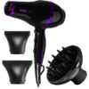 Wad Bris Hair Dryer сешоар Black/Purple 1 бр.