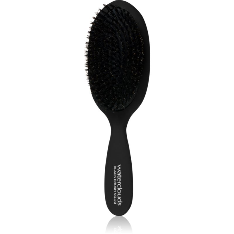 Waterclouds Black Brush Äkta Oval четка За коса 1 бр.