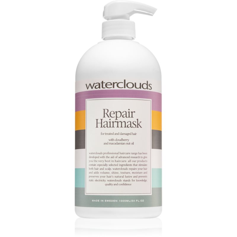Waterclouds Repair Hairmask регенерираща и хидратираща маска за коса. 1000 мл.
