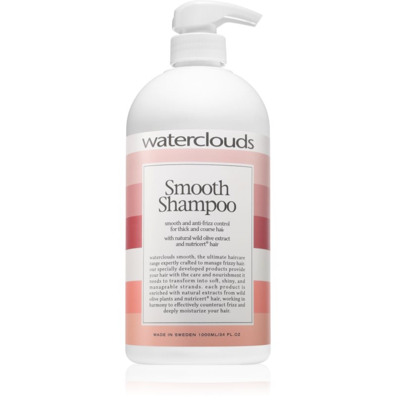 Waterclouds Smooth Shampoo изправящ шампоан за непокорна коса 1000 мл.