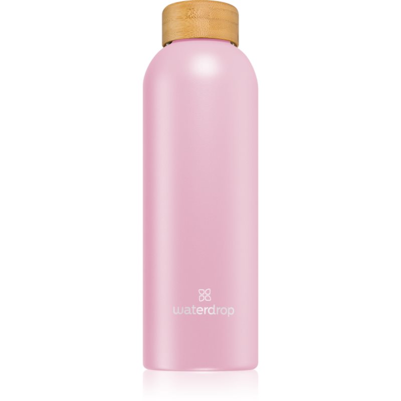 Waterdrop Thermo Steel неръждаема бутилка за вода боя Pastel Pink Matt 600 мл.