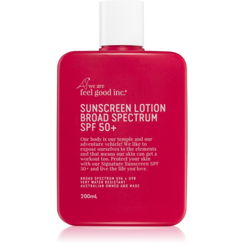 We Are Feel Good Inc. Signature слънцезащитен крем SPF 50+ 200 мл.
