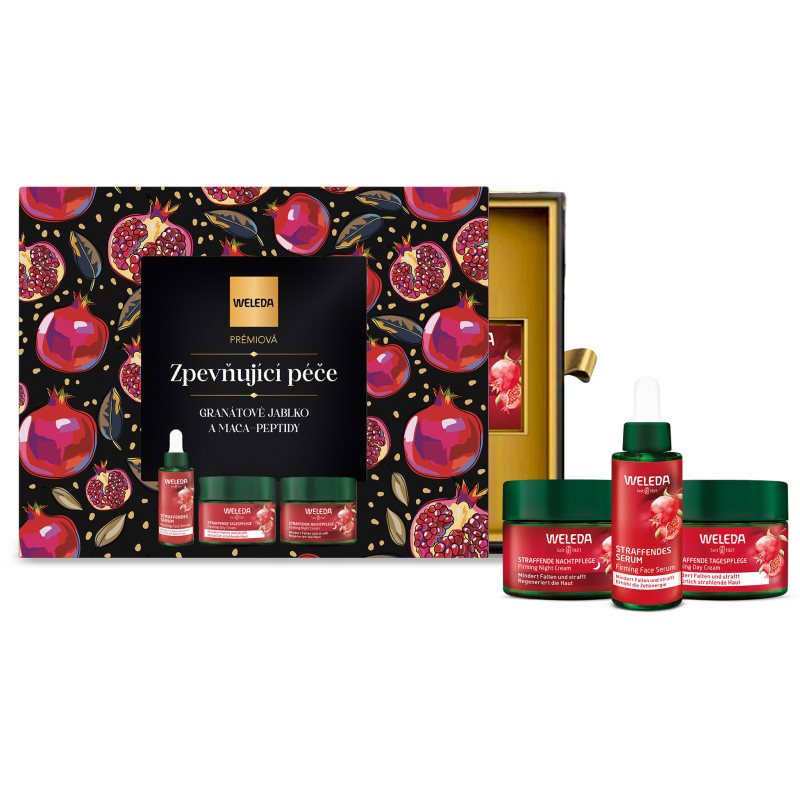 Weleda Pomegranate and Maca peptides подаръчен комплект със стягащ ефект за жени Premium