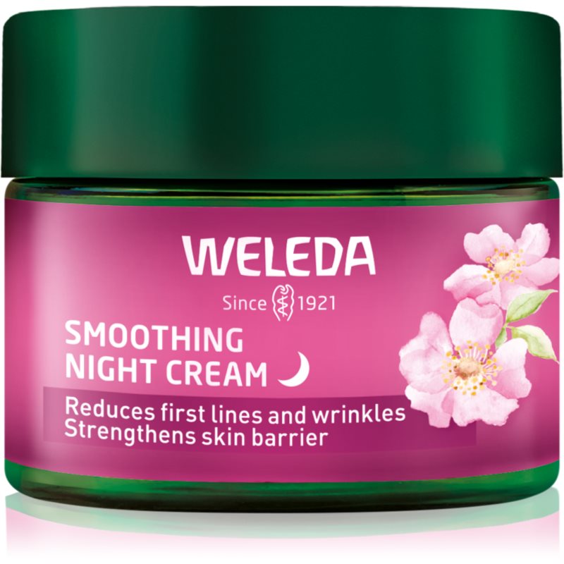 Weleda Wild Rose & White Tea озаряващ крем за нощ 40 мл.
