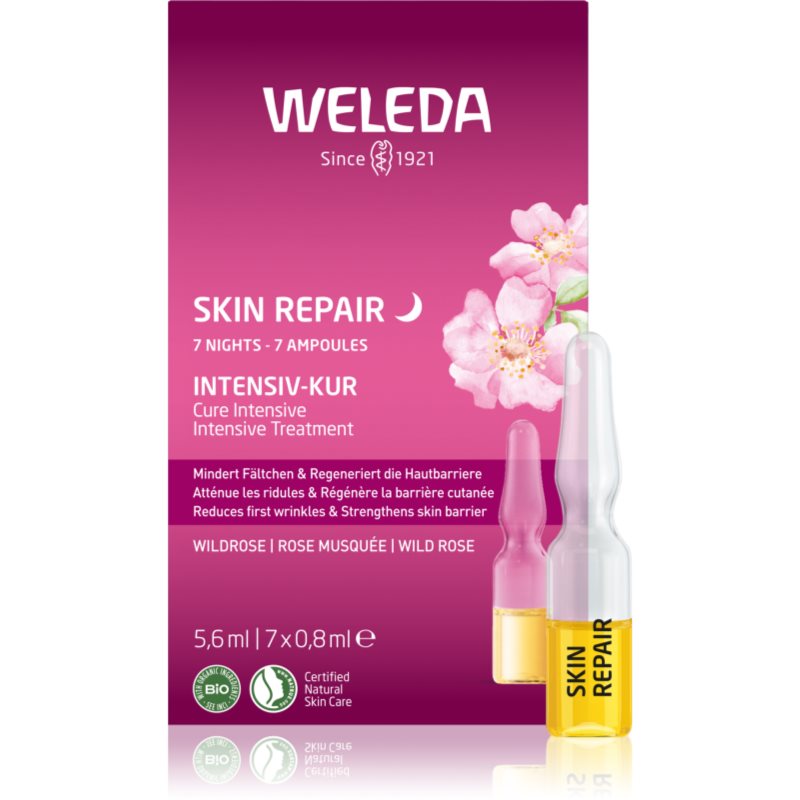 Weleda Wild rose Интензивна грижа за първи бръчки 7x0