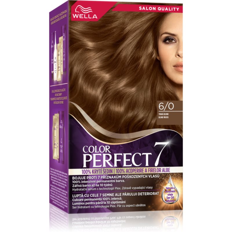 Wella Color Perfect боя за коса цвят 6/0 Dark Blonde 1 бр.