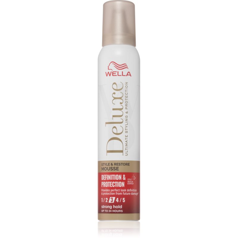 Wella Deluxe Definition & Protection пяна втвърдител за богат обем 200 мл.