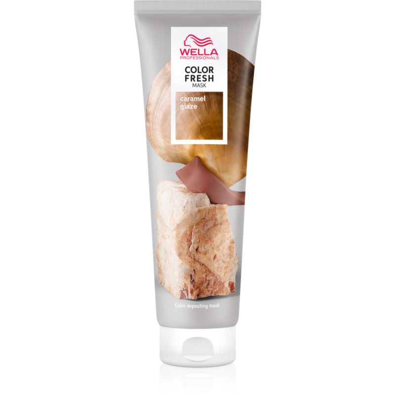 Wella Professionals Color Fresh Възстановяваща цветна маска за всички видове коса цвят Caramel Glaze 150 мл. на ниска цена