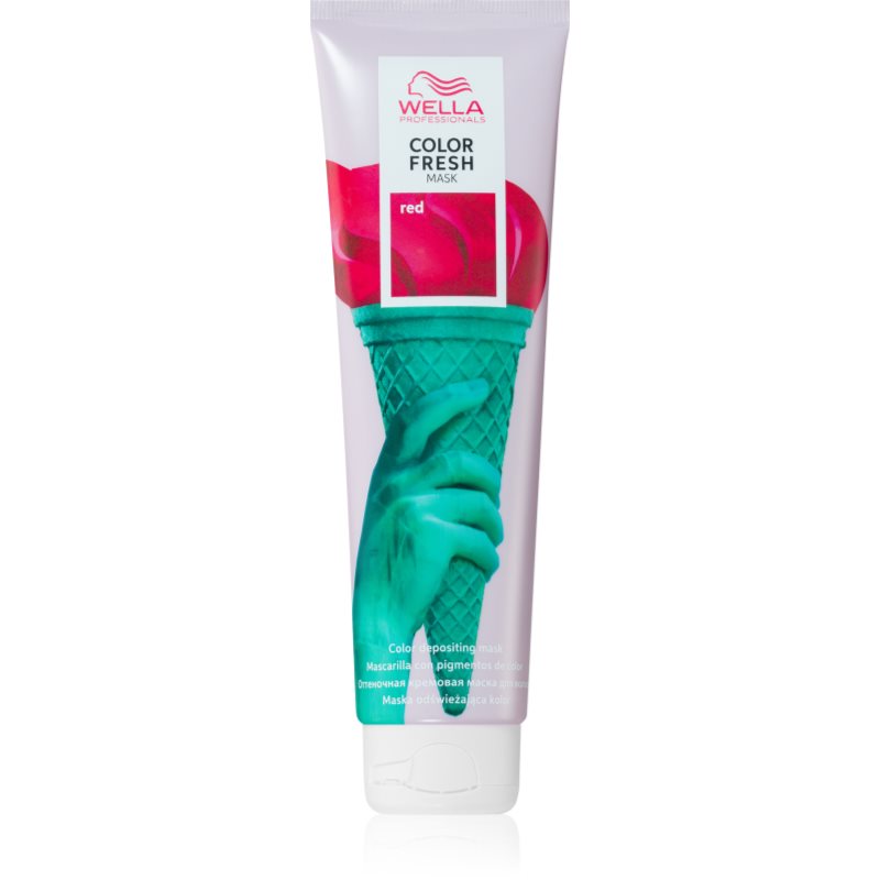 Wella Professionals Color Fresh Интензивна възстановяваща цветна маска цвят Red 150 мл. на ниска цена