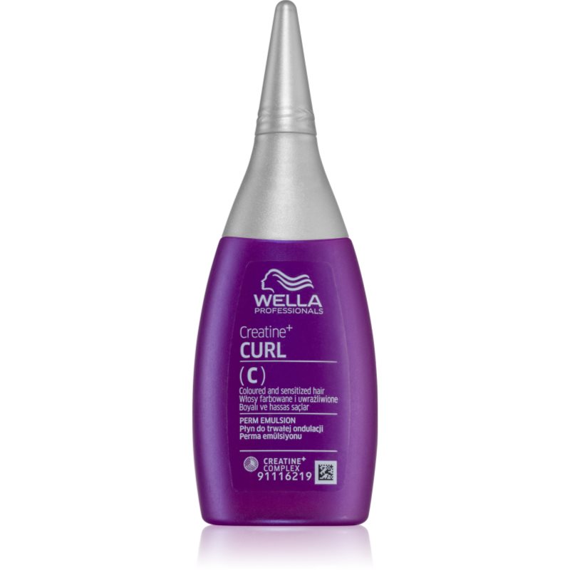 Wella Professionals Creatine+ Curl химическо къдрене за къдрава коса Curl C/S 75 мл.