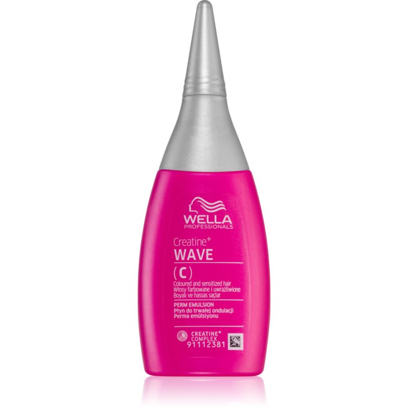 Wella Professionals Creatine+ Wave къдрин за чувствителна коса подходящ и за боядисана коса Wave C/S 75 мл.