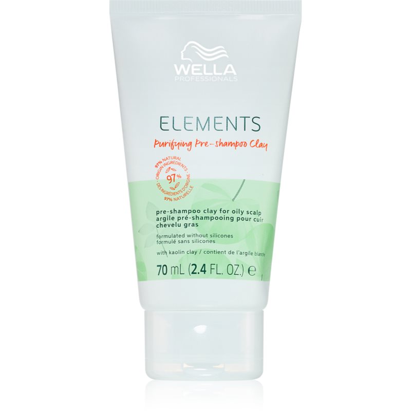 Wella Professionals Elements Calming минерална почистваща маска с глина за скалпа 70 мл. на ниска цена