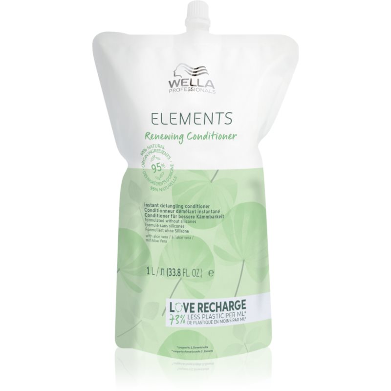 Wella Professionals Elements Renewing възстановяващ балсам за блясък и мекота на косата 1000 мл.