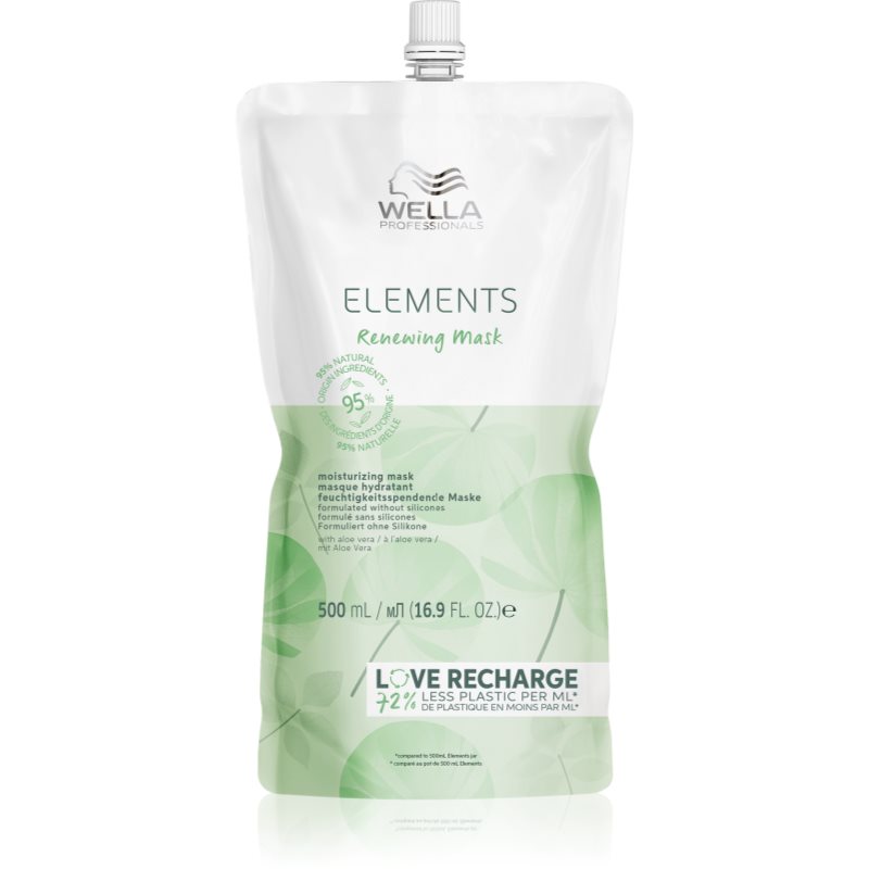 Wella Professionals Elements Renewing възстановяваща маска за блясък и мекота на косата 500 мл. на ниска цена