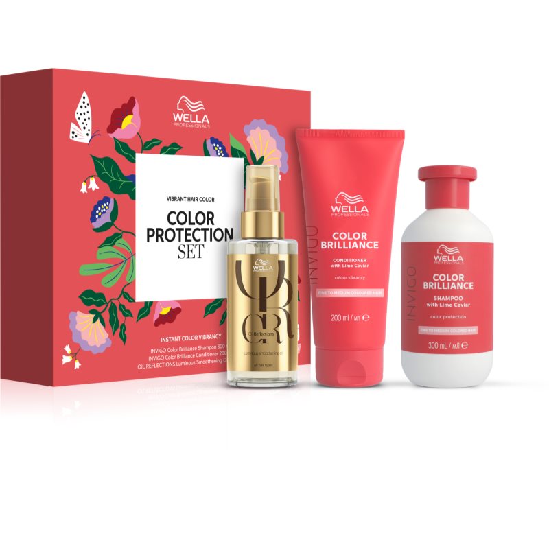 Wella Professionals Invigo Color Brilliance подаръчен комплект за боядисана коса Spring