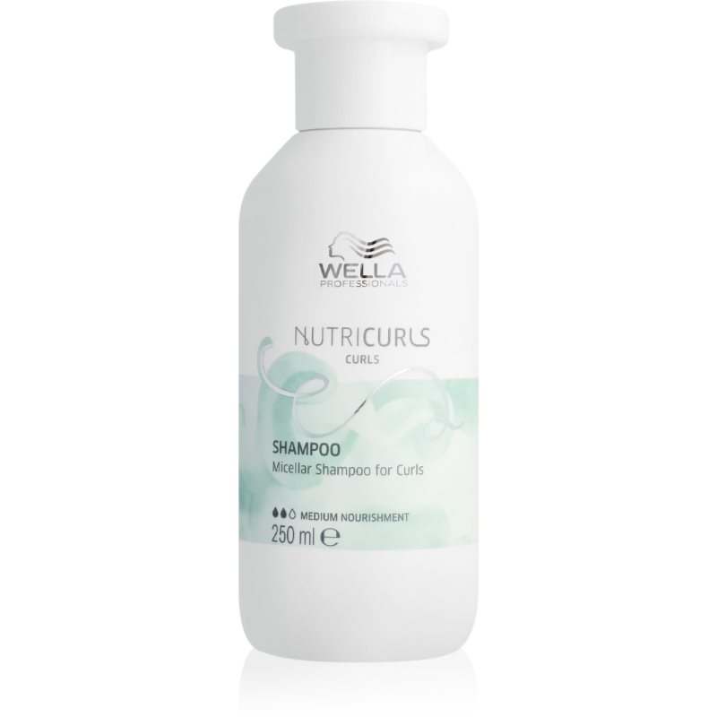 Wella Professionals Nutricurls Curls нежен мицеларен шампоан за къдрава коса 250 мл. на ниска цена