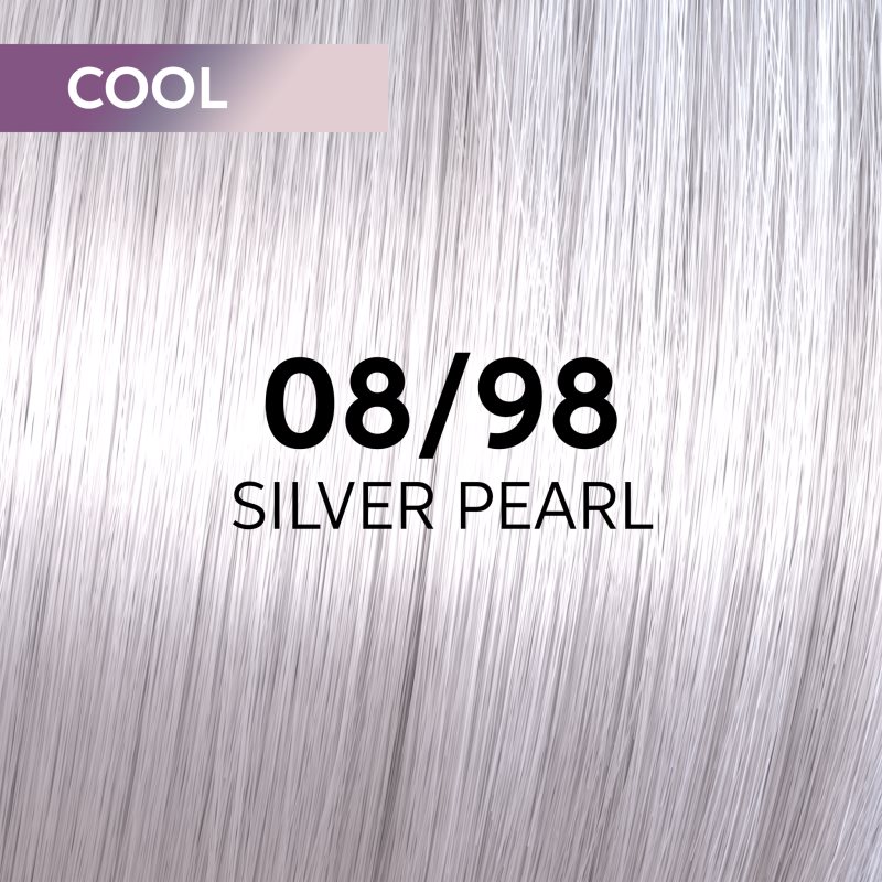 Wella Professionals Shinefinity Zero Lift Glaze полу-перманентна боя за коса цвят 08/98 - Silver Pearl 60 мл. на ниска цена