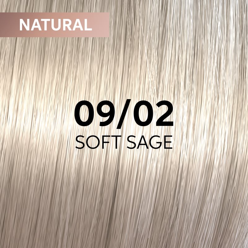 Wella Professionals Shinefinity Zero Lift Glaze полу-перманентна боя за коса цвят 09/02 - Soft Sage 60 мл. на ниска цена