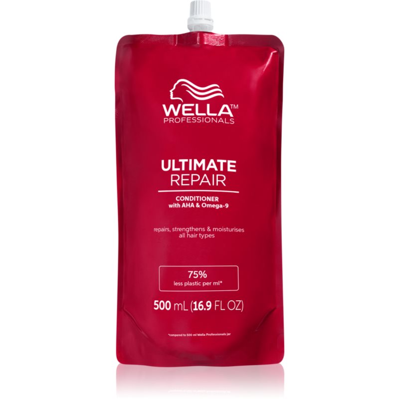 Wella Professionals Ultimate Repair Conditioner хидратиращ балсам за увредена и боядисана коса náhradní náplň 500 мл.