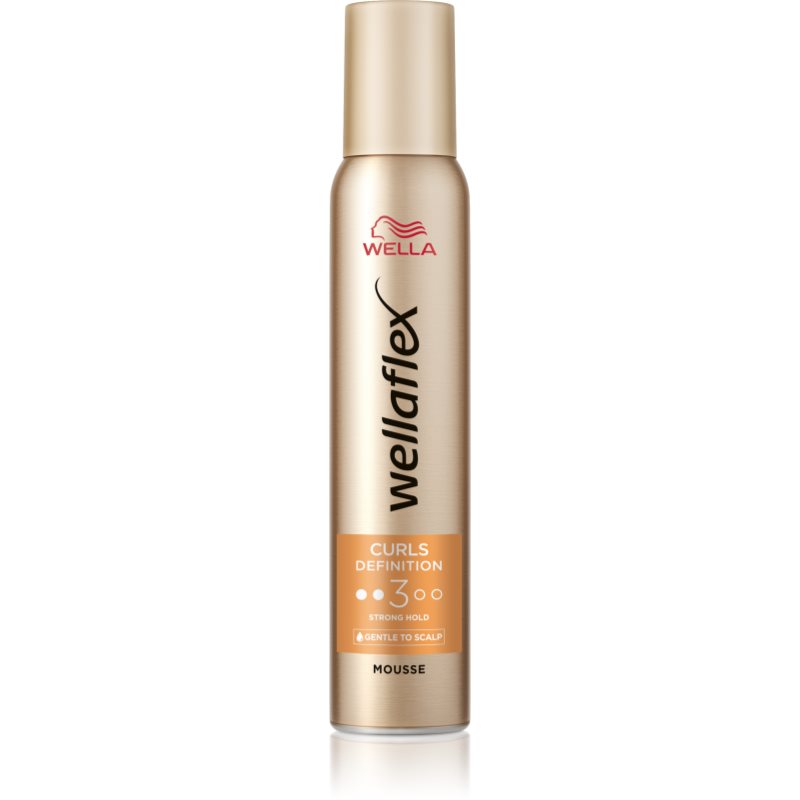 Wella Wellaflex Curls Definition пяна втвърдител за чуплива и къдрава коса 200 мл.