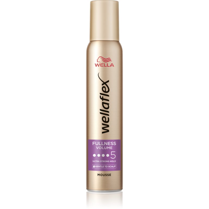Wella Wellaflex Fullness Volume пяна втвърдител с екстра силна фиксация за фина коса 200 мл.