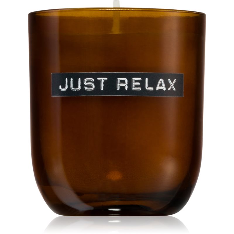 Wellmark Just Relax Amber Cedrwood ароматна свещ 1 бр.