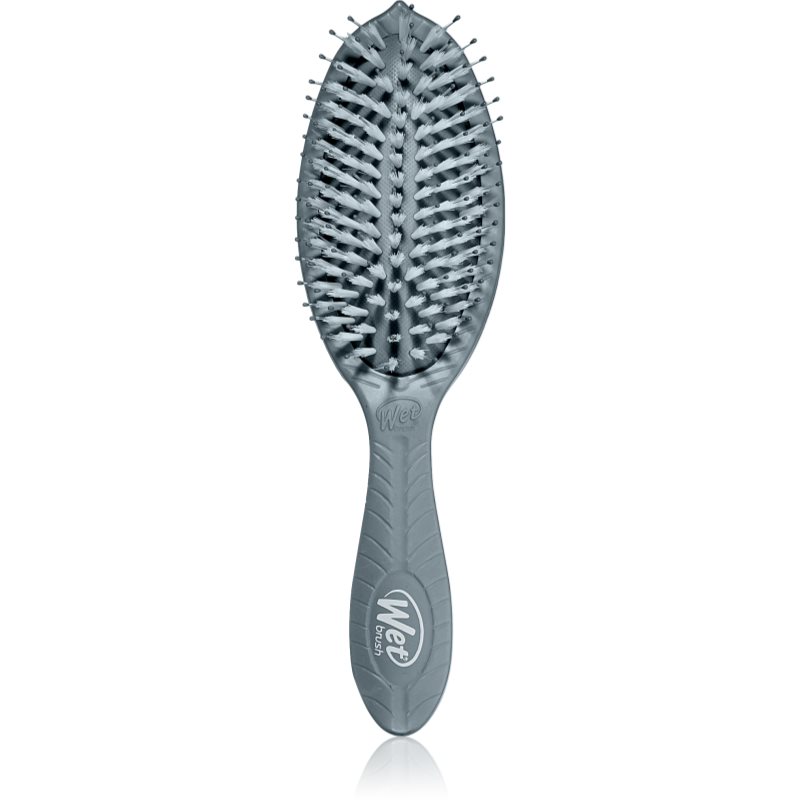 Wet Brush Go Green Treatment And Shine четка за блясък и мекота на косата CHARCOAL