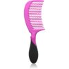 Wet Brush Pro Detangling Comb гребен за коса за по-лесно разресване на косата Purple 1 бр.