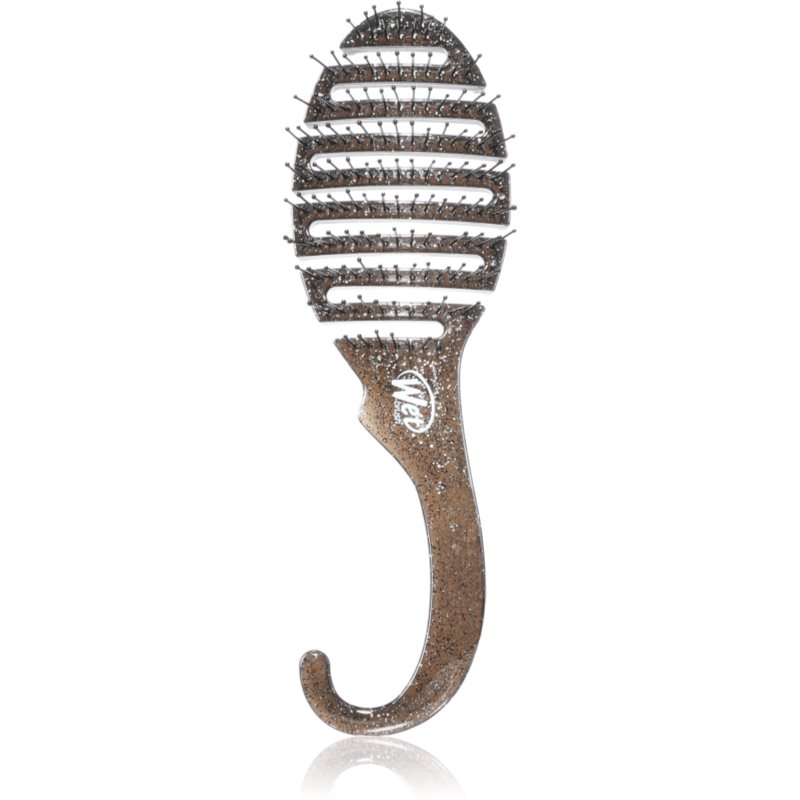Wet Brush Shower Glitter Dtangler Pink Четка за коса под душа Black 1 бр.