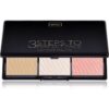 Wibo 3 Steps To Perfect Face  Light контурираща палитра за лице за лице 10 гр.