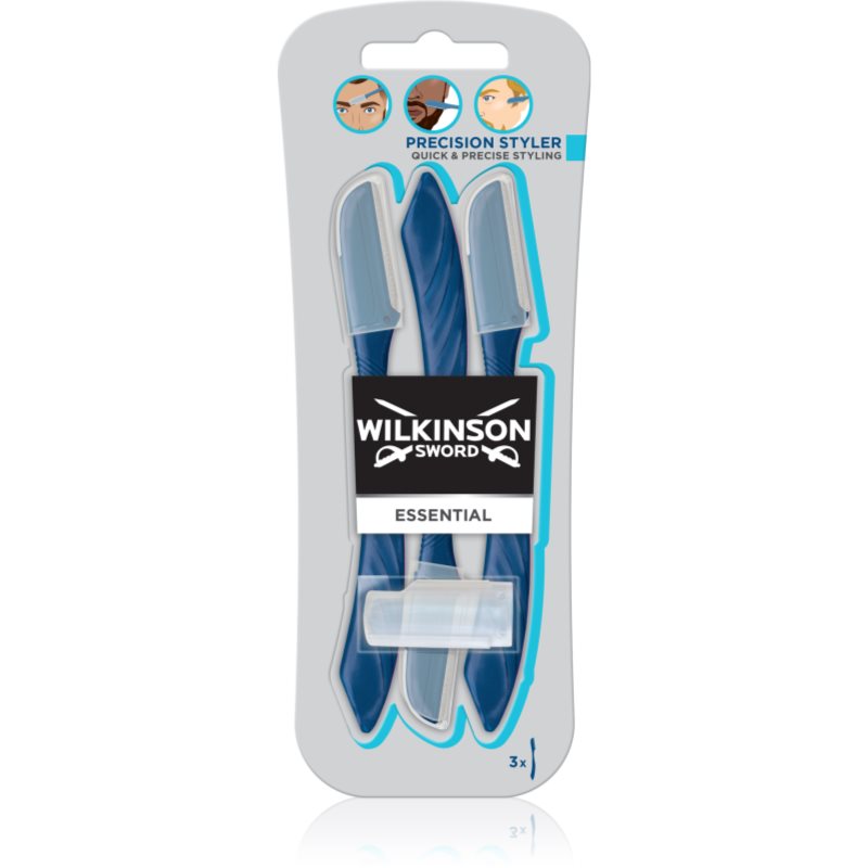 Wilkinson Sword Essential Precision Styler самобръсначка за вежди за мъже 3 бр. на ниска цена