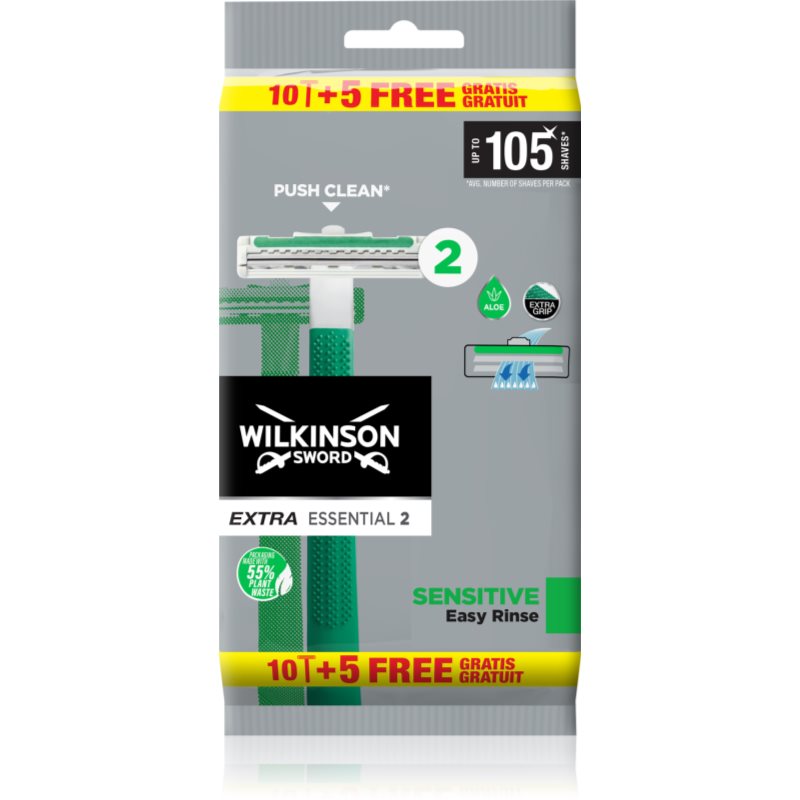 Wilkinson Sword Extra 2 Sensitive самобръсначка за еднократна употреба 15 бр.