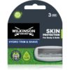 Wilkinson Sword Hydro Trim and Shave Skin Protection For Body and Balls сменяеми глави 3 бр.