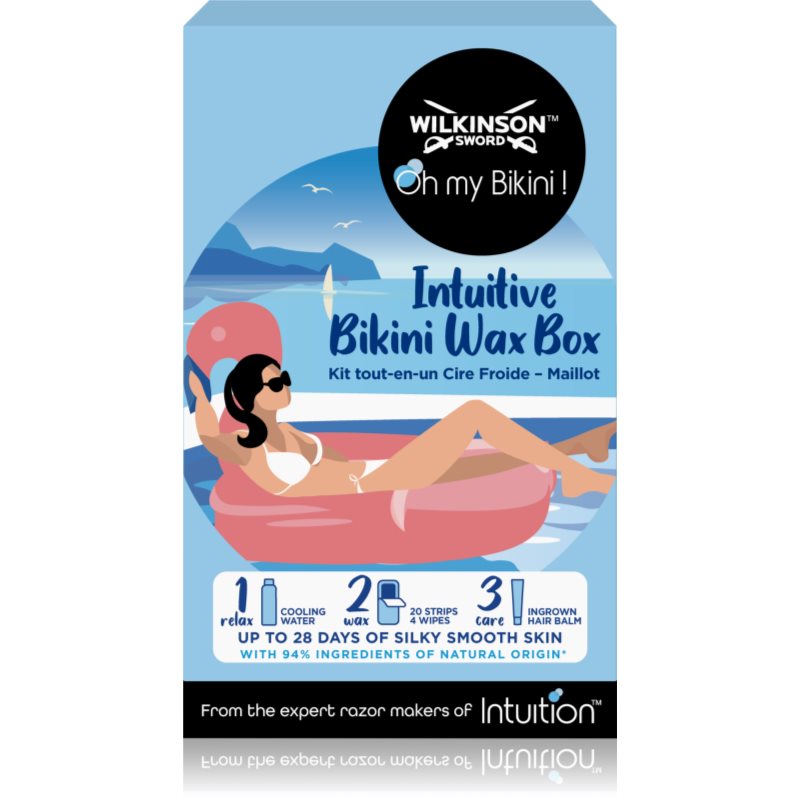 Wilkinson Sword Intuitive Bikini Wax комплект за депилация бикини линия и подмишници 1 бр. на ниска цена